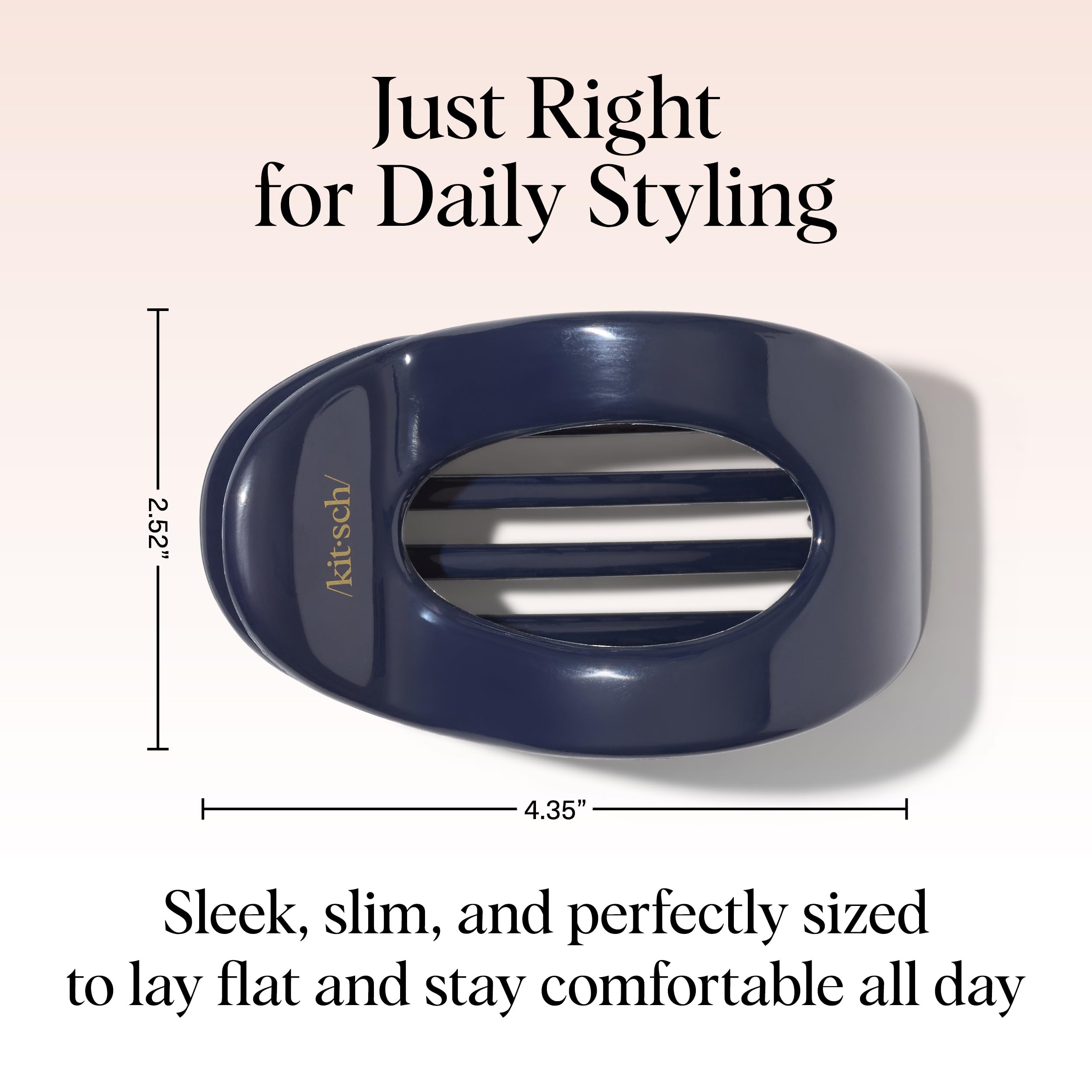 Durable Kitsch clip with long-lasting materials for daily use.