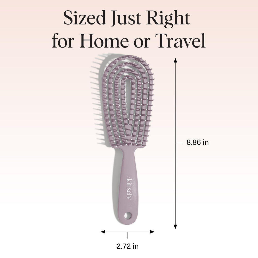 Kitsch Curl-defining brush aids bounce and wave with every stroke