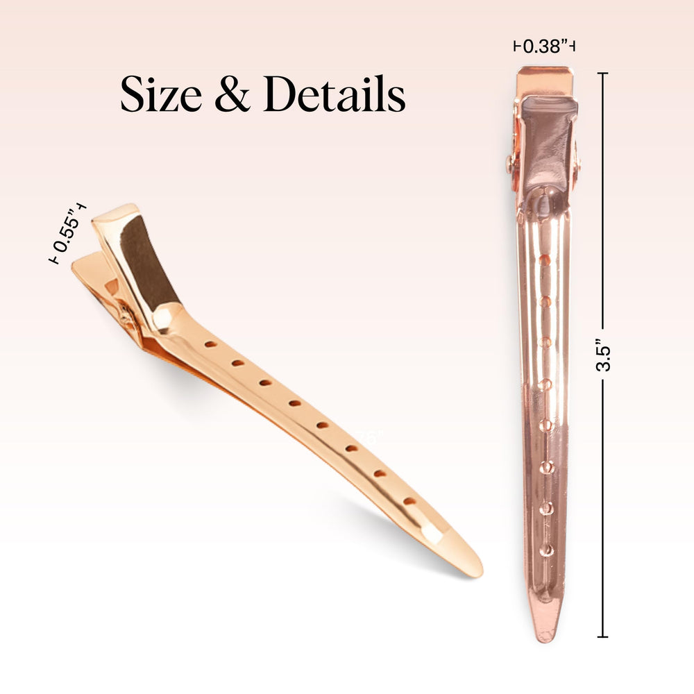 Kitsch hair clip for makeup application and hair styling