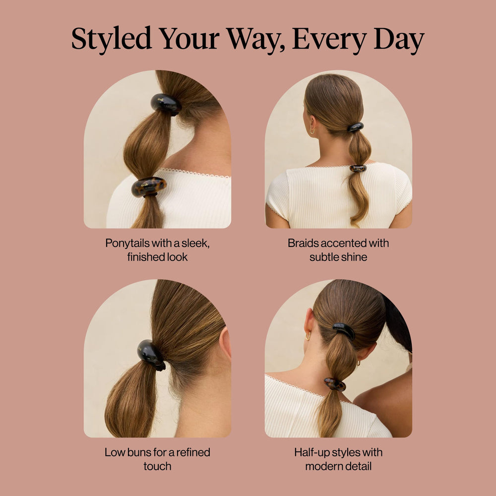 Kitsch cuff on braids or ponytails elevates your style with minimal effort.