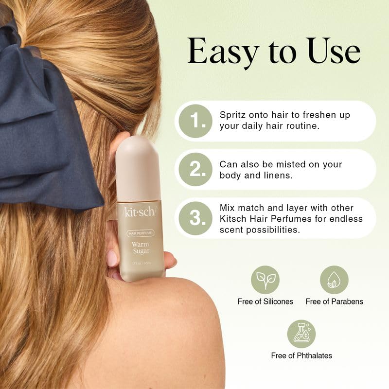 Kitsch Pistachio Latte body-mist refreshing skin and hair