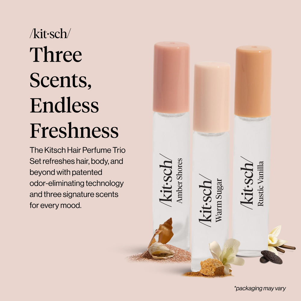 Kitsch hair perfume Warm Sugar mini bottle with light cotton-candy scent