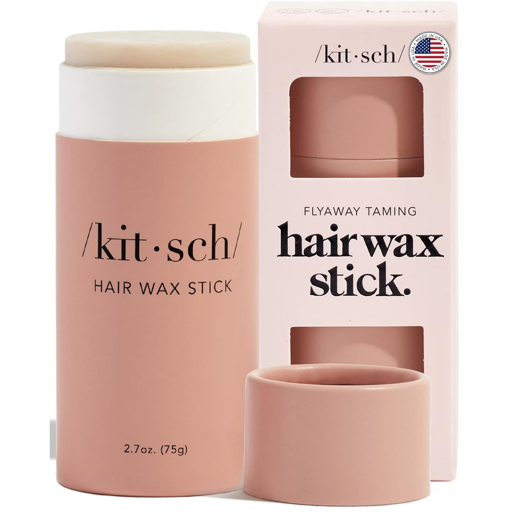 Kitsch Hair Wax Stick para mujeres y hombres, aplicación suave y control del frizz