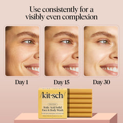 Kitsch Kojic Turmeric Soap Bar: hidratación gracias al ácido hialurónico.