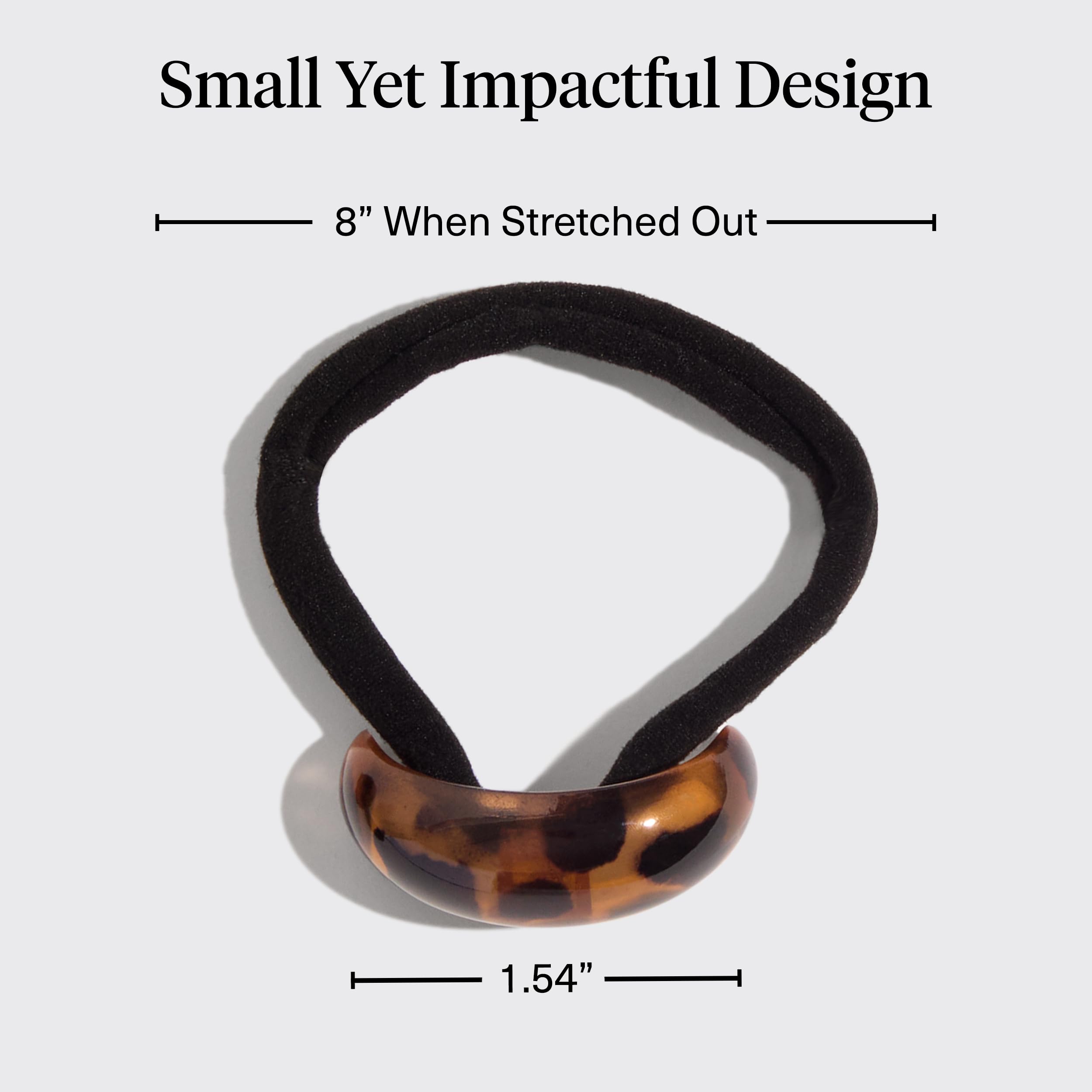 Kitsch cuffs feature a comfortable nylon band for no-damage hold.
