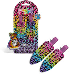 Clip Lisa Frank x Kitsch XL sin arrugas para peinar sin dejar marcas