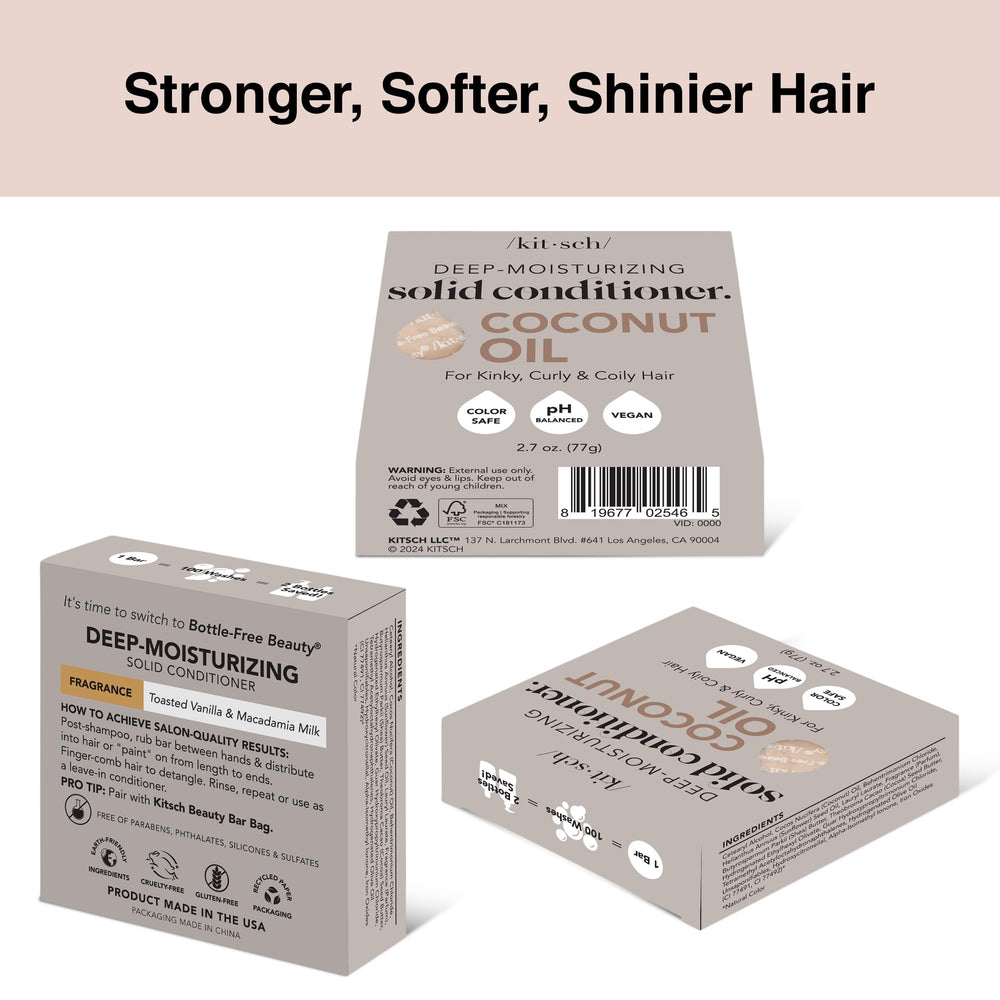 Kitsch Made in USA packaging showcasing quality and care.