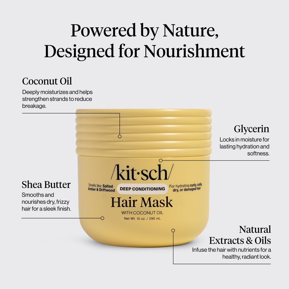 Kitsch Mascarilla Capilar, apta para todo tipo de cabello.