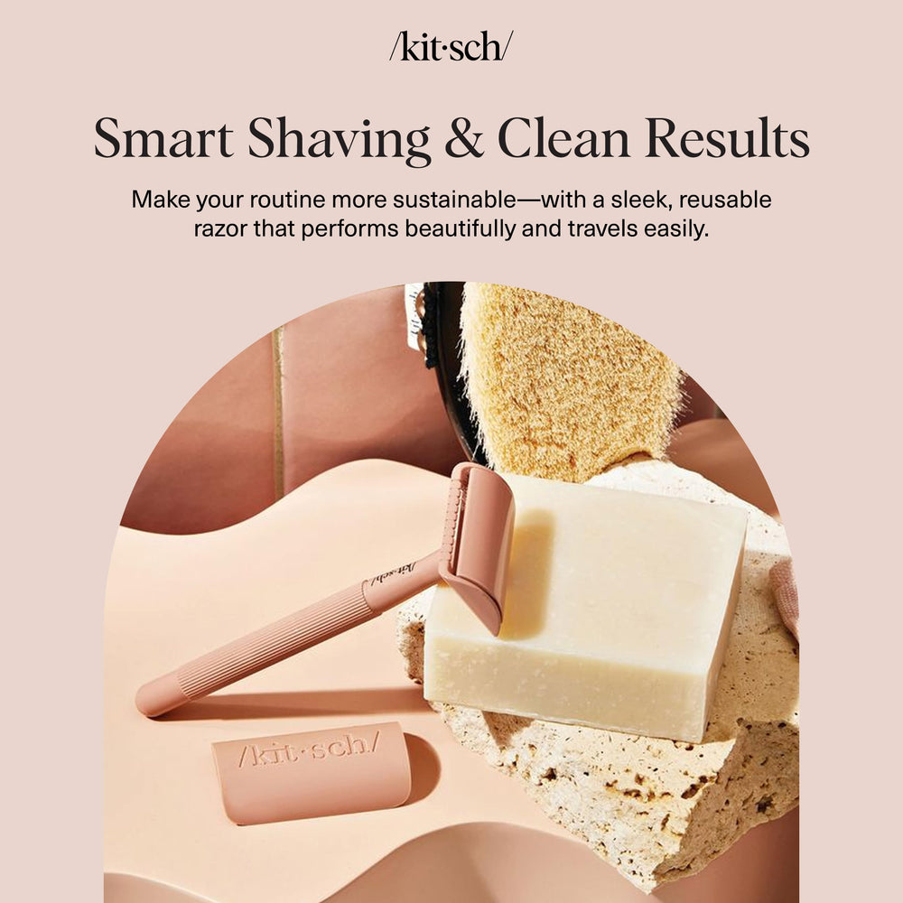 Kitsch metal blade alignment close-up demonstrates flush fit