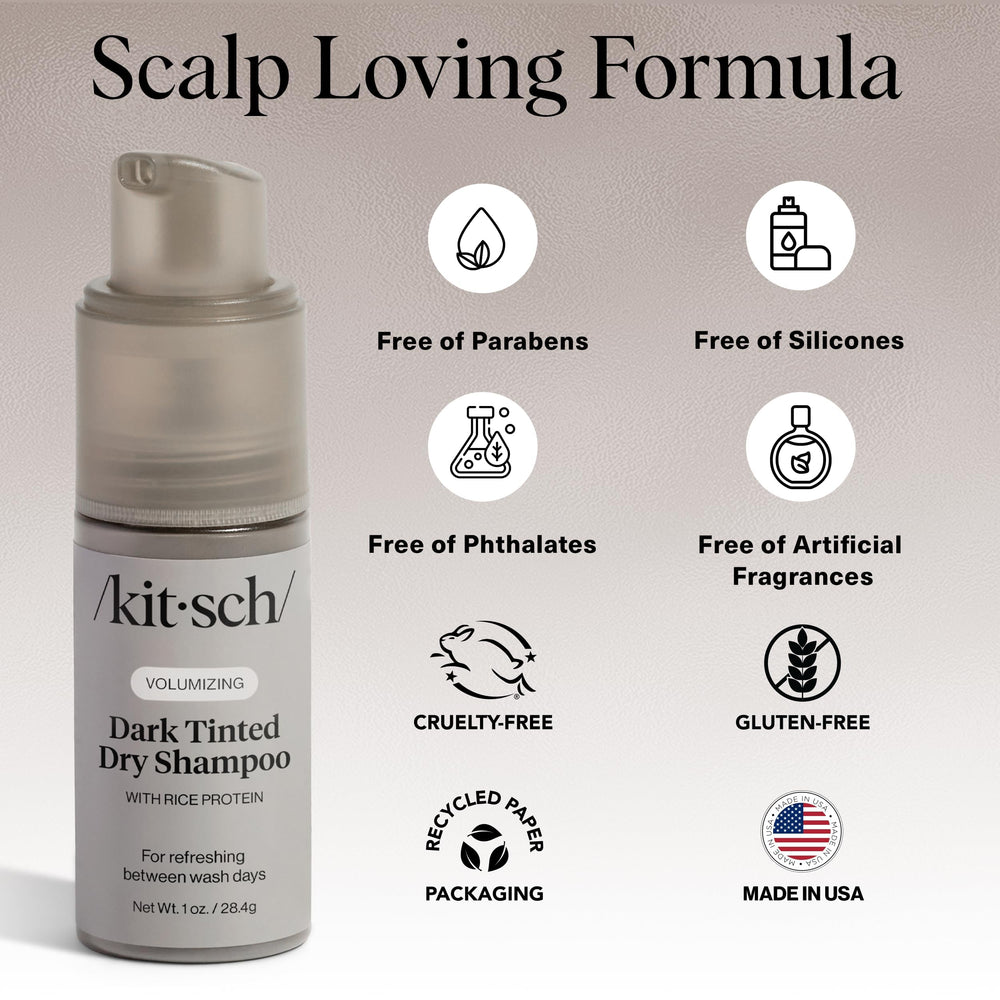Kitsch lightweight non-greasy finish for a natural look