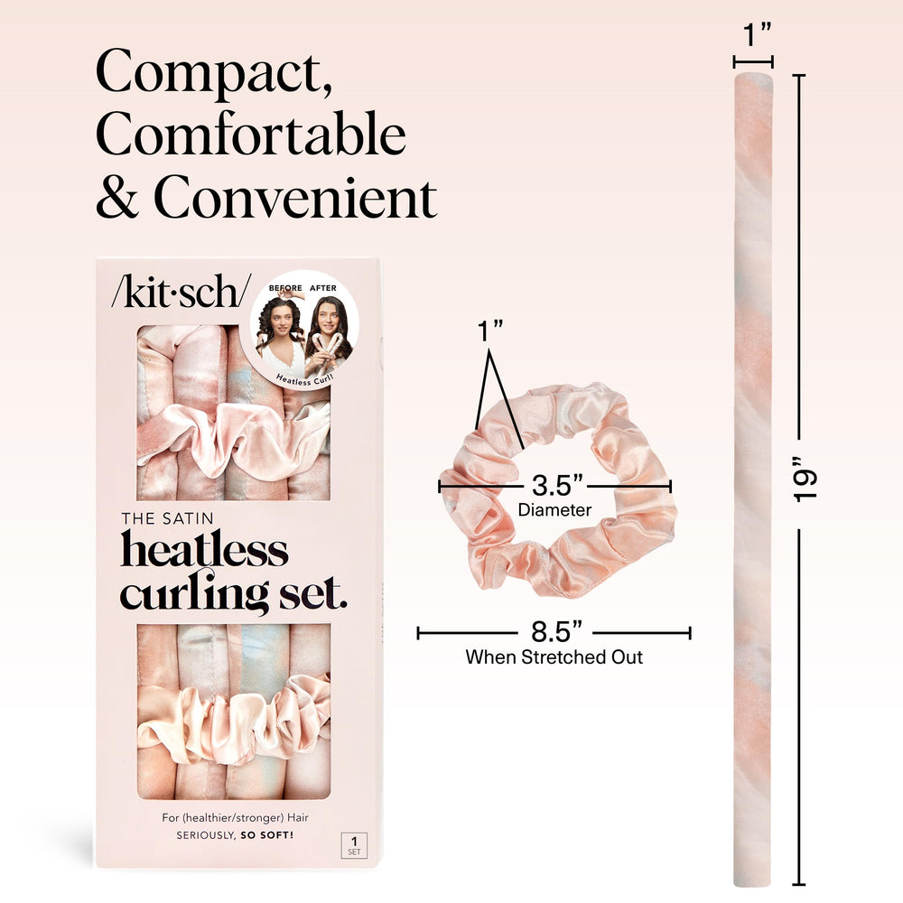 Kitsch premium design for durable, comfortable heatless styling