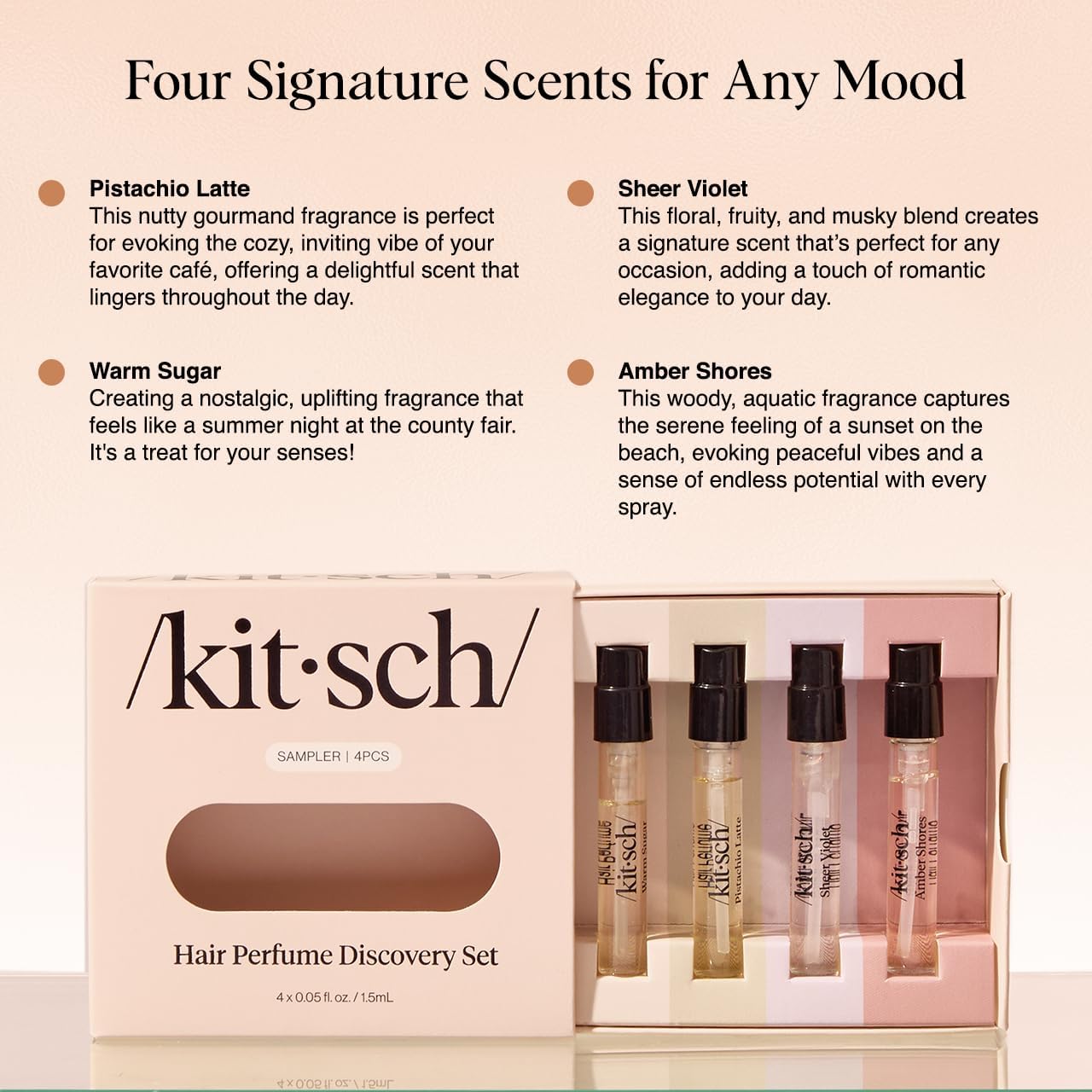 Kitsch Pillow Refresh mini spray for hair and body refresh.