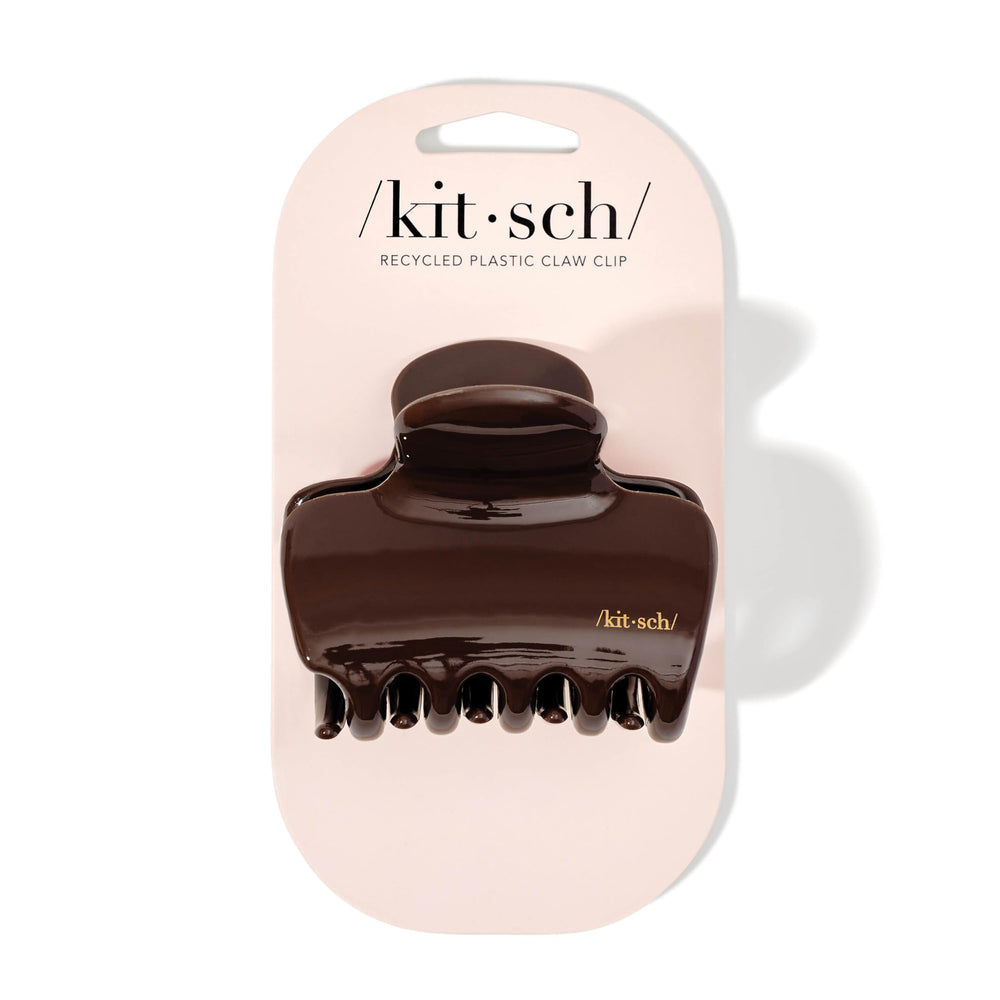 Kitsch pinza de pelo chocolate para recogido medio, sujeción fiable.
