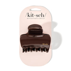 Kitsch pinza de pelo chocolate para recogido medio, sujeción fiable.