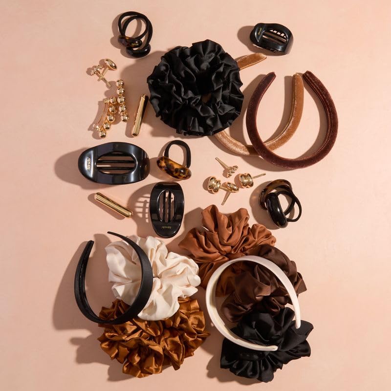 Kitsch pinza de pelo negra para un look sofisticado diario