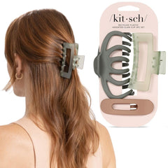 Kitsch pinza pelo pulpo grande para recogidos duraderos y cómodos.