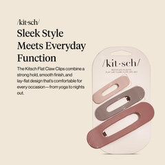Kitsch pinzas planas con diseño cómodo para uso diario
