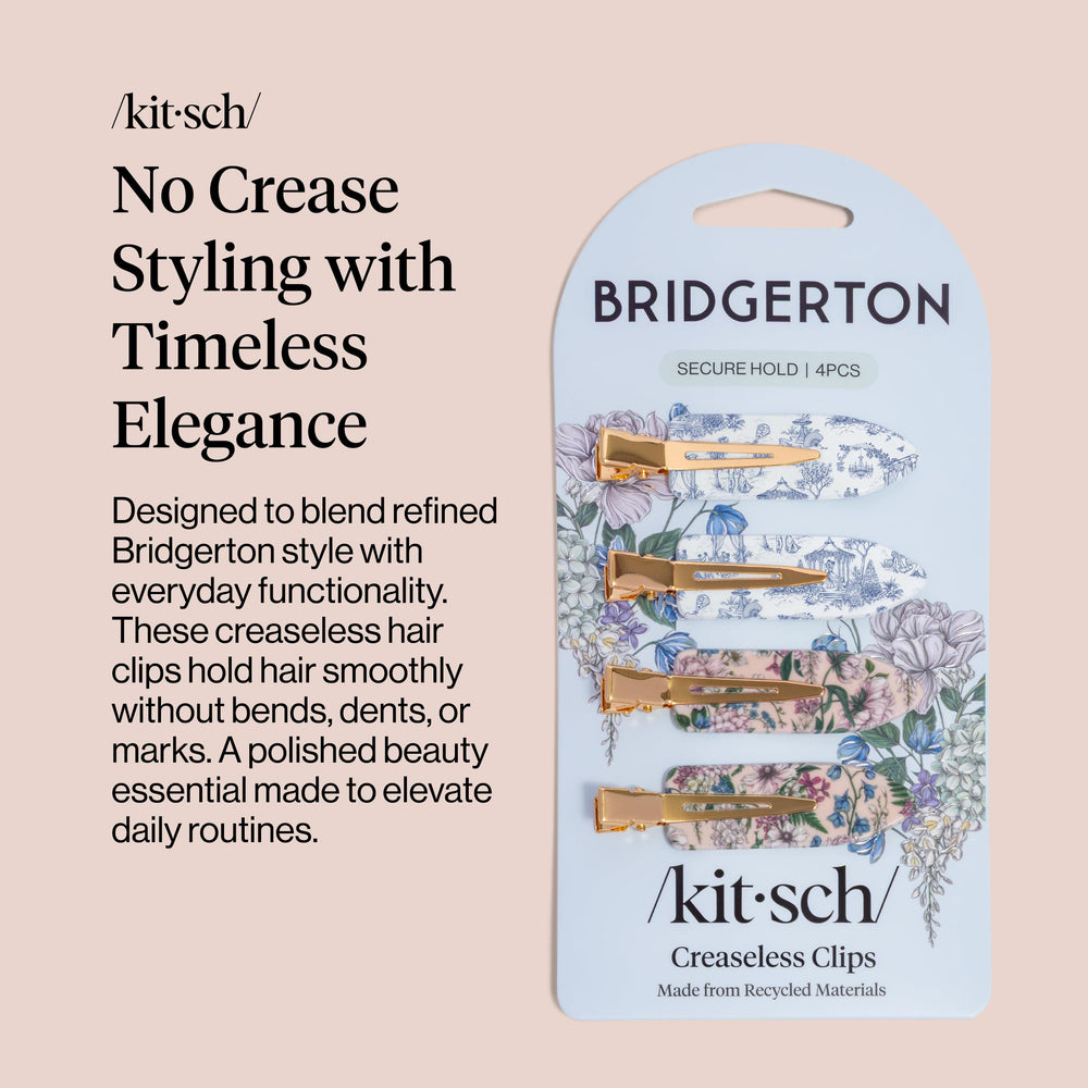 Kitsch pinzas sin presión para evitar marcas durante maquillaje.