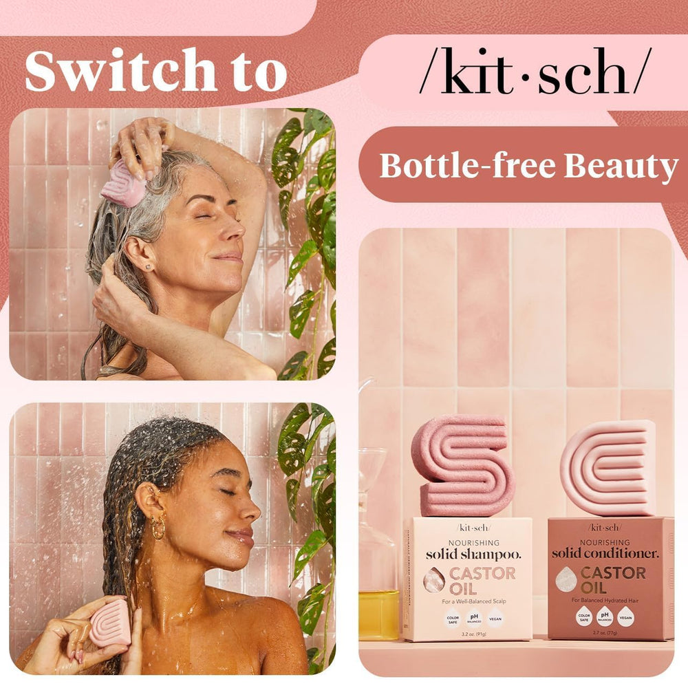Kitsch plastic-free packaging close-up emphasizes eco-friendly design.