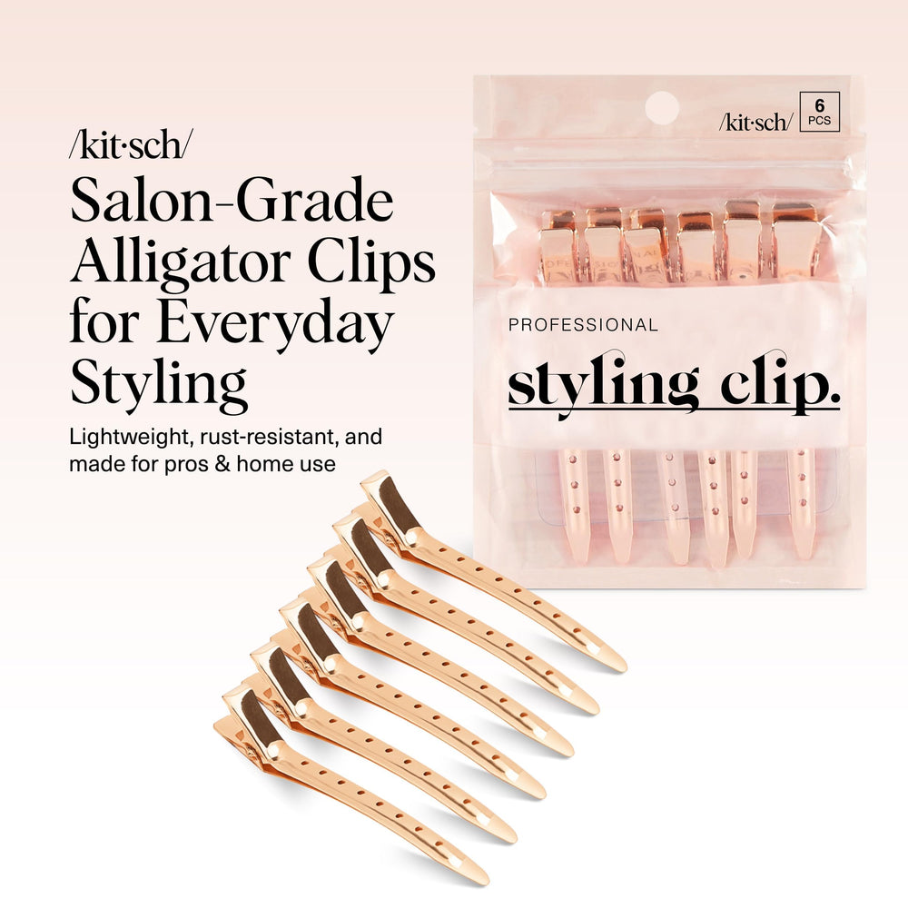 Kitsch professional hair clip with a strong hinge for secure grip
