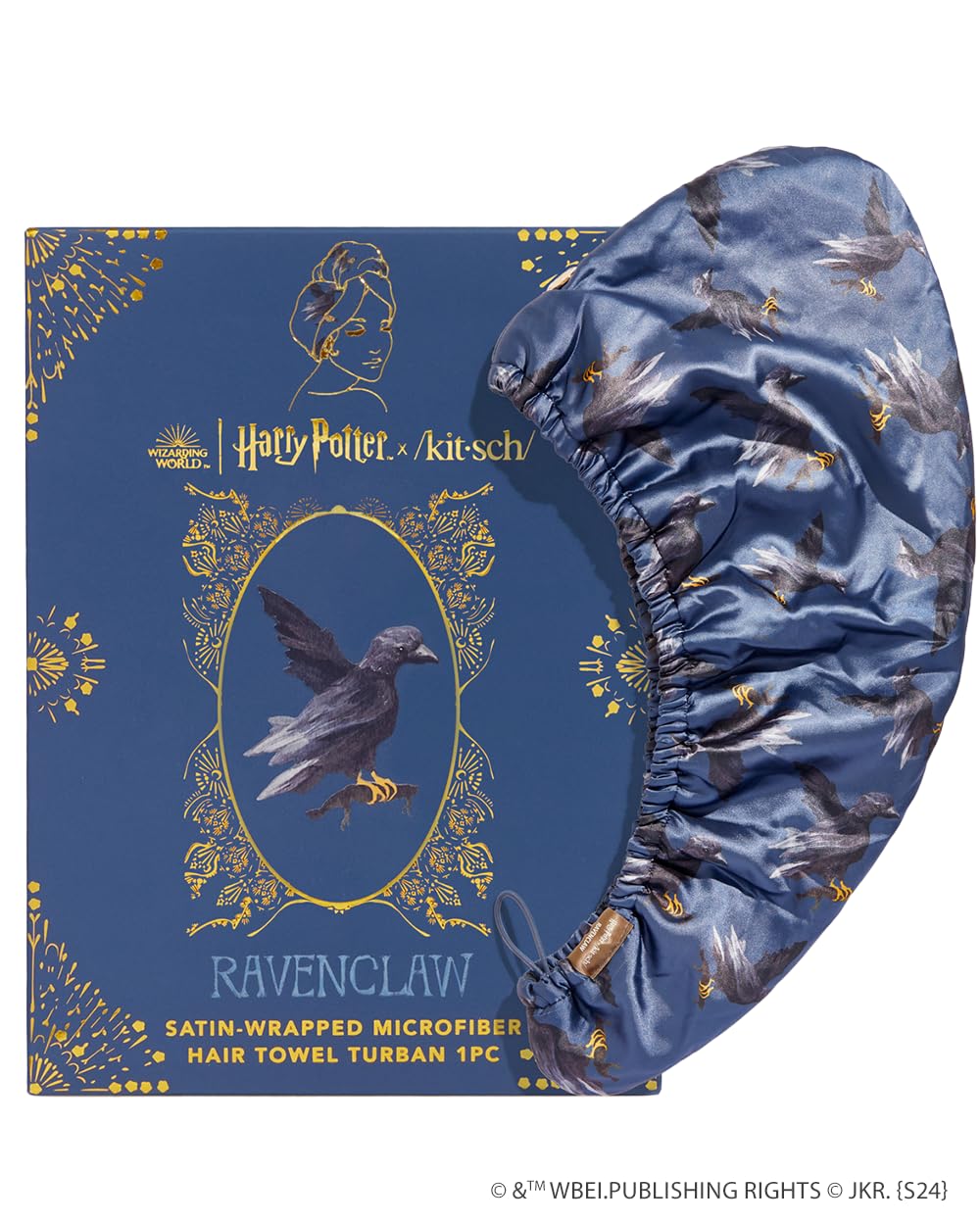 Kitsch Ravenclaw-themed hair wrap makes a thoughtful gift.