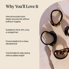 Kitsch cuffs crafted from recycled plastic and nylon for eco-conscious daily wear.