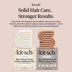 Kitsch Rice Water Protein Solid Set packaging on display