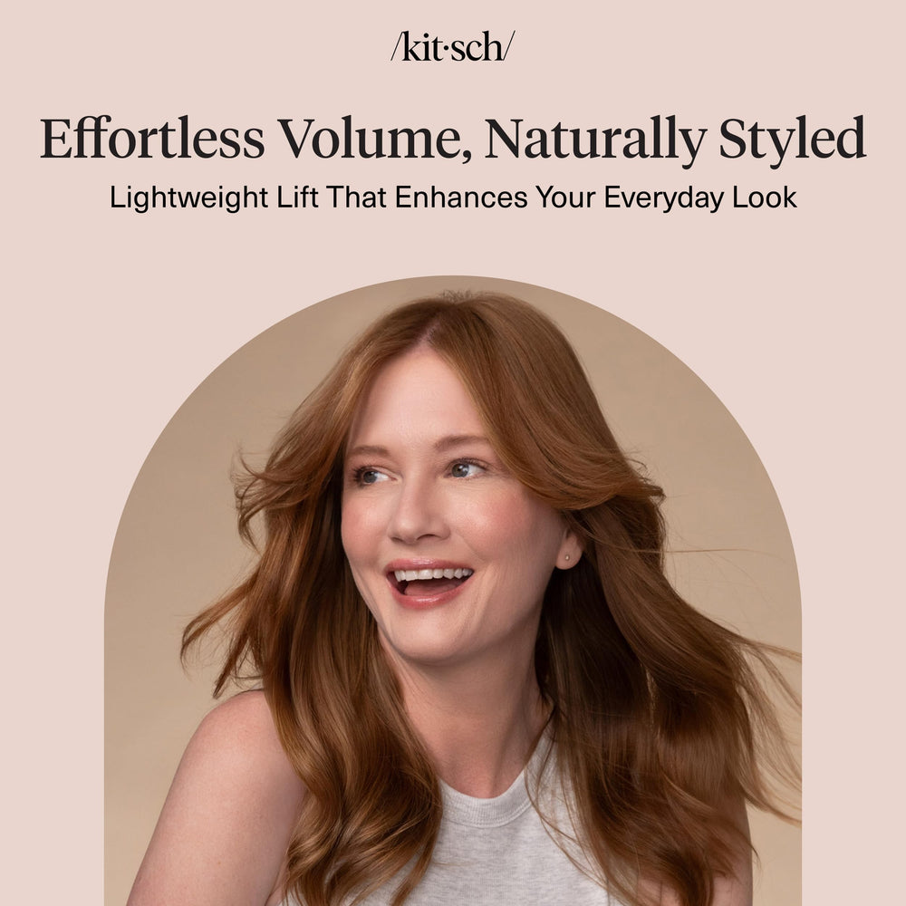 Kitsch Root Lifting Spray angled view demonstrating lightweight hold