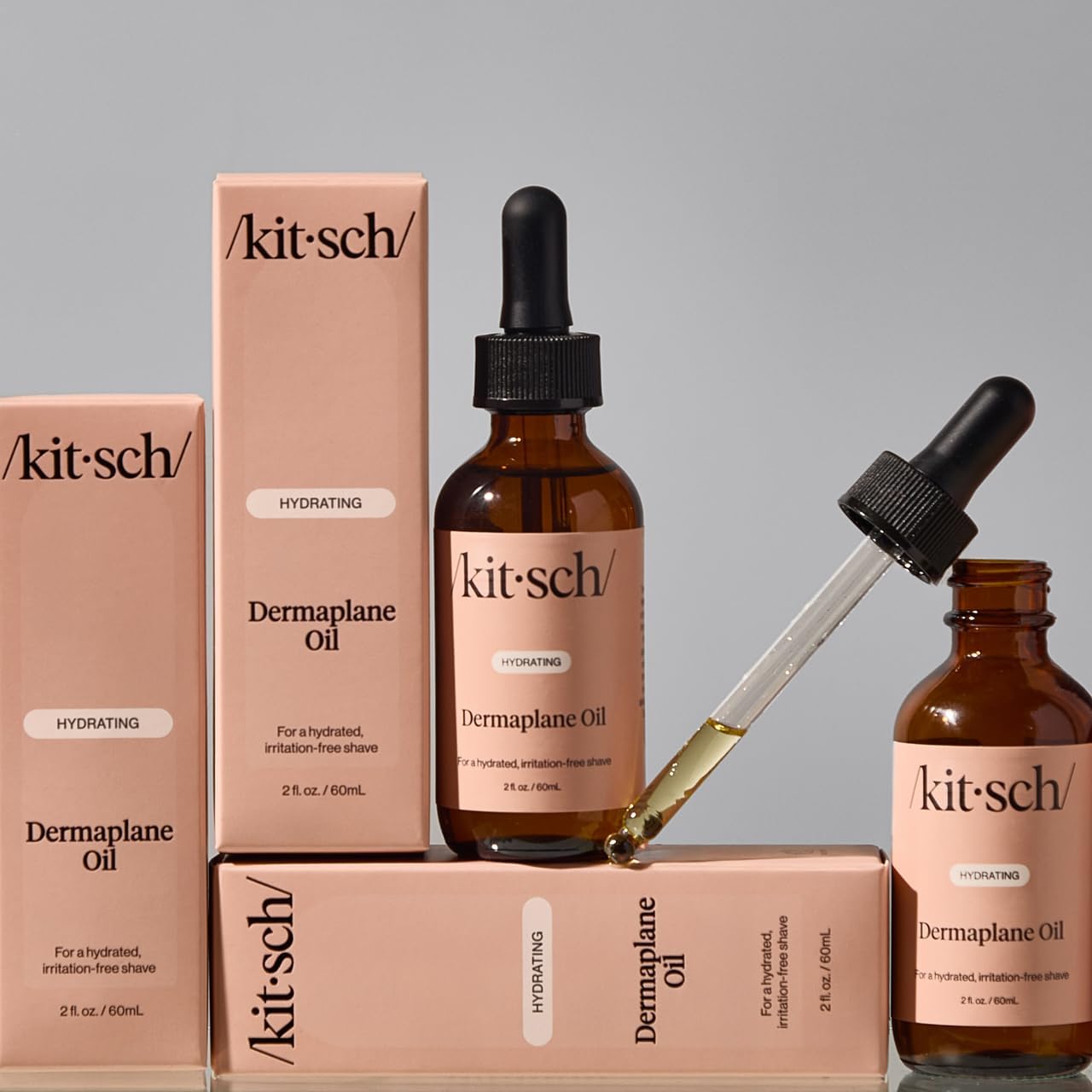 Kitsch rutina de cuidado multiuso para dermaplane, guasha y afeitado.