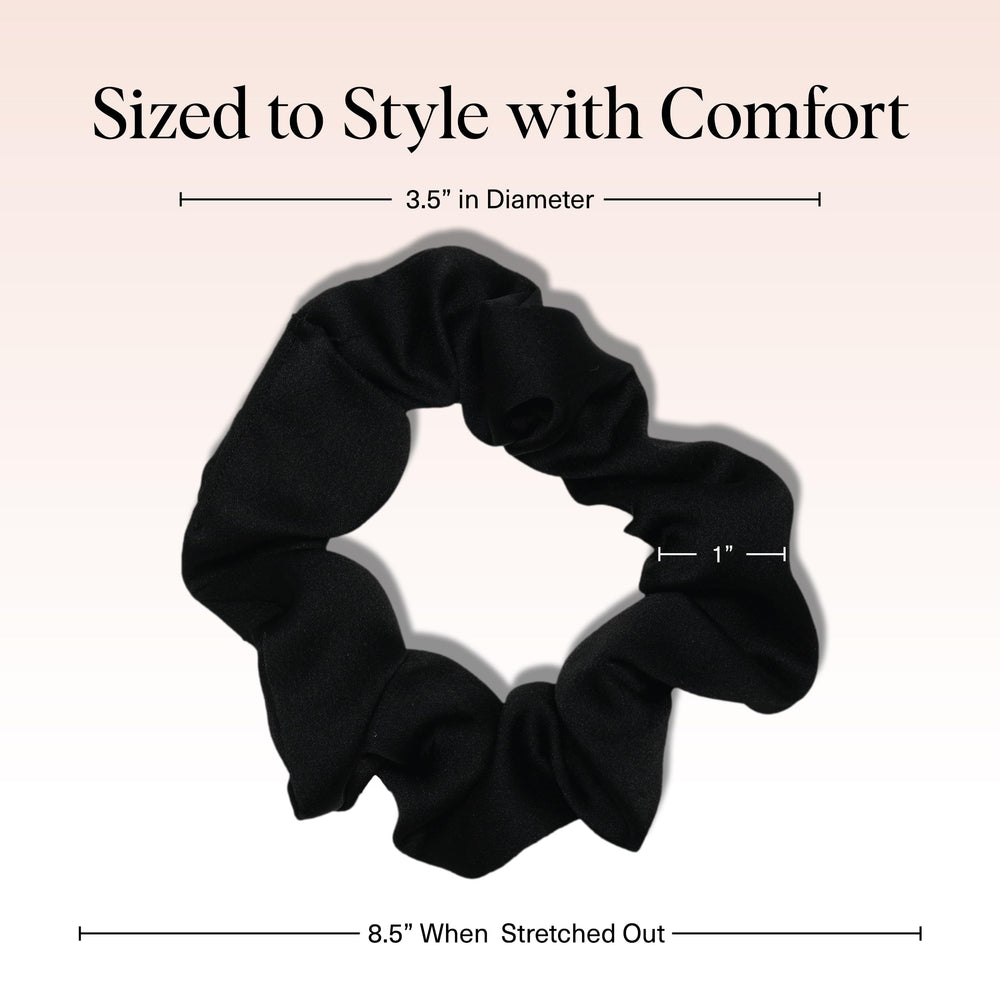 Kitsch satin scrunchie with frizz control for smooth hair