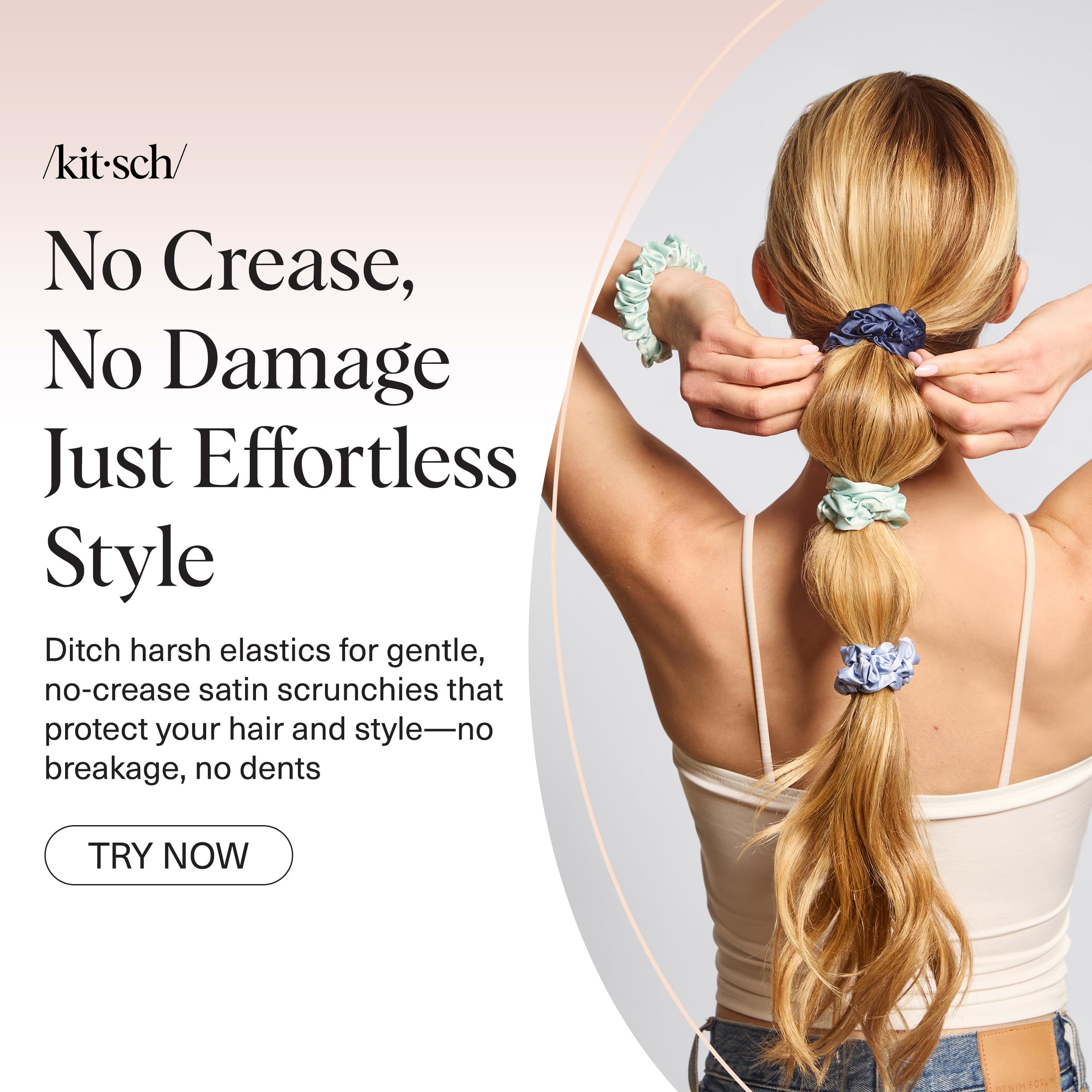 Kitsch Garden Bouquet scrunchies presented as a thoughtful gift for women.