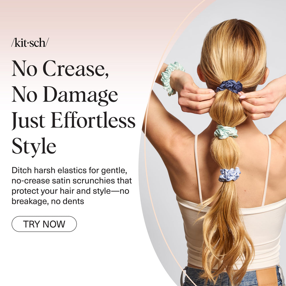 Kitsch Garden Bouquet scrunchies presented as a thoughtful gift for women.
