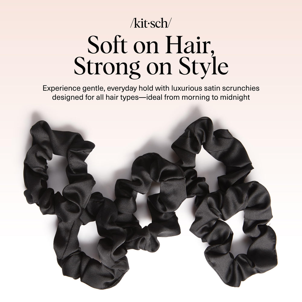 Kitsch satin scrunchies gift set for friends and students