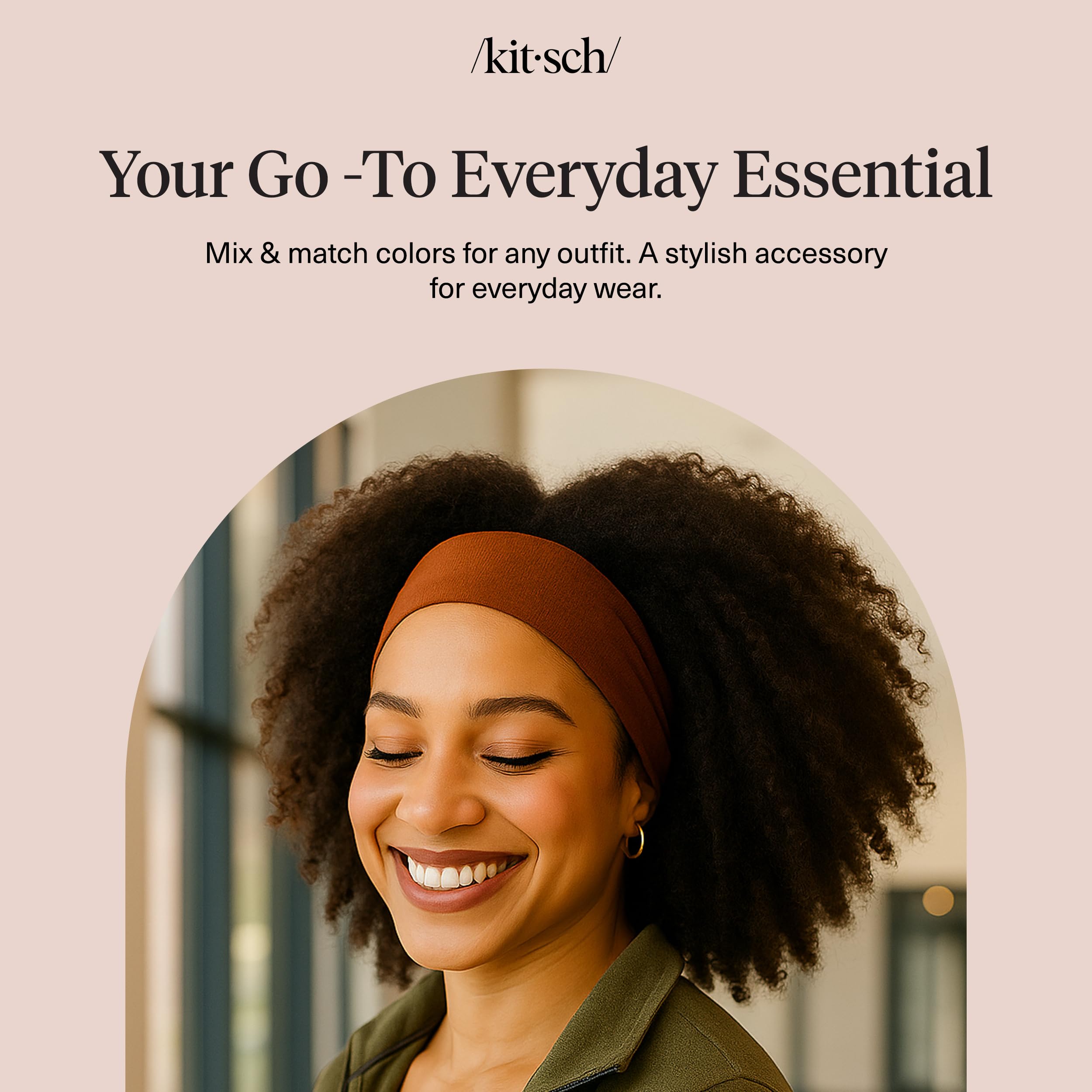 Kitsch Sedona headbands all-hair-types fit comfortable for every texture.