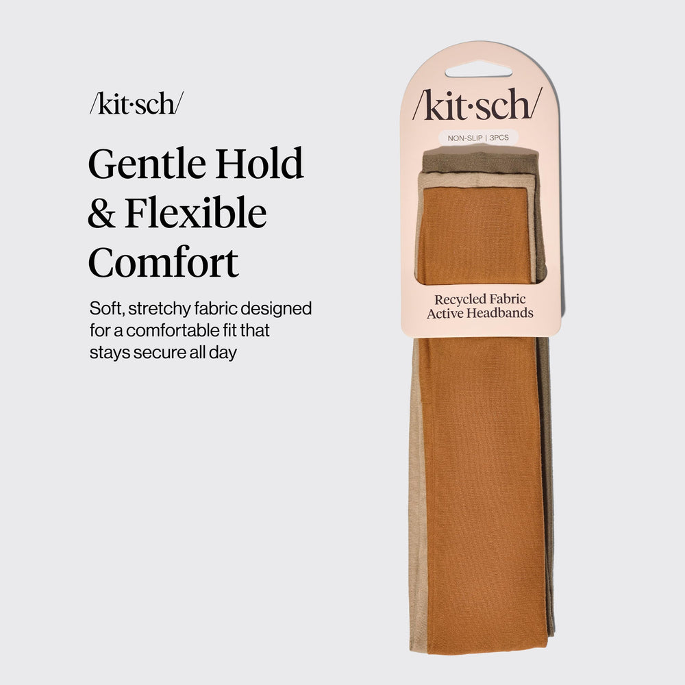 Kitsch Sedona headbands model wearing, stylish and comfortable for yoga.