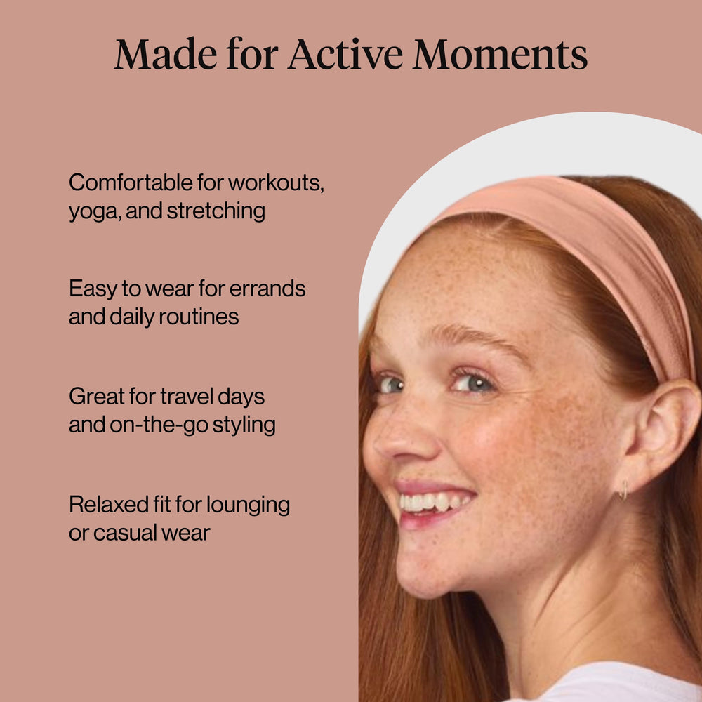Kitsch Sedona headbands versatile colors complements any look.