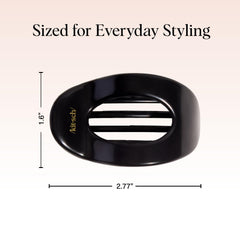 Kitsch small flat claw clip offers all-day comfort while resting, driving, or commuting.