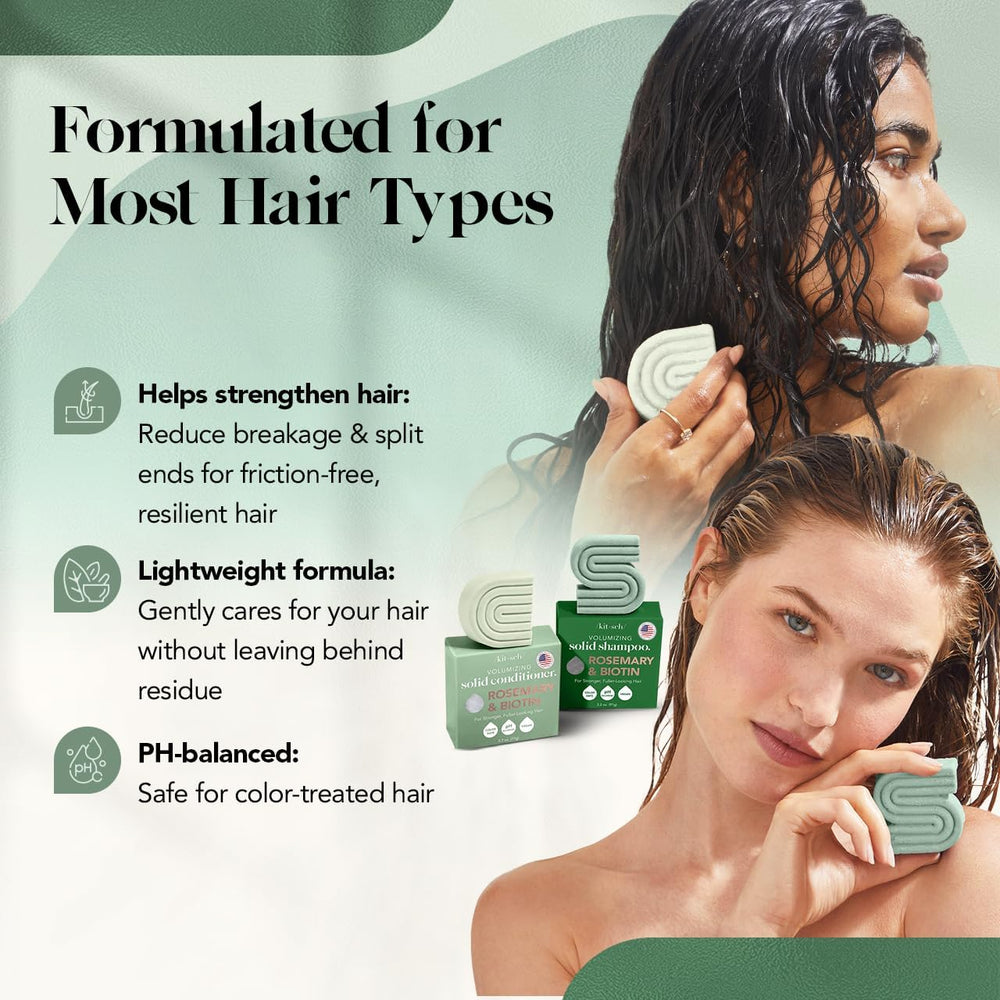 Kitsch finished hairstyle looks smoother and more manageable.