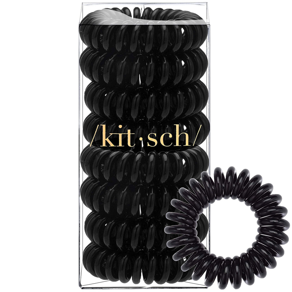 Kitsch spiral hair ties double as a discreet wrist accessory