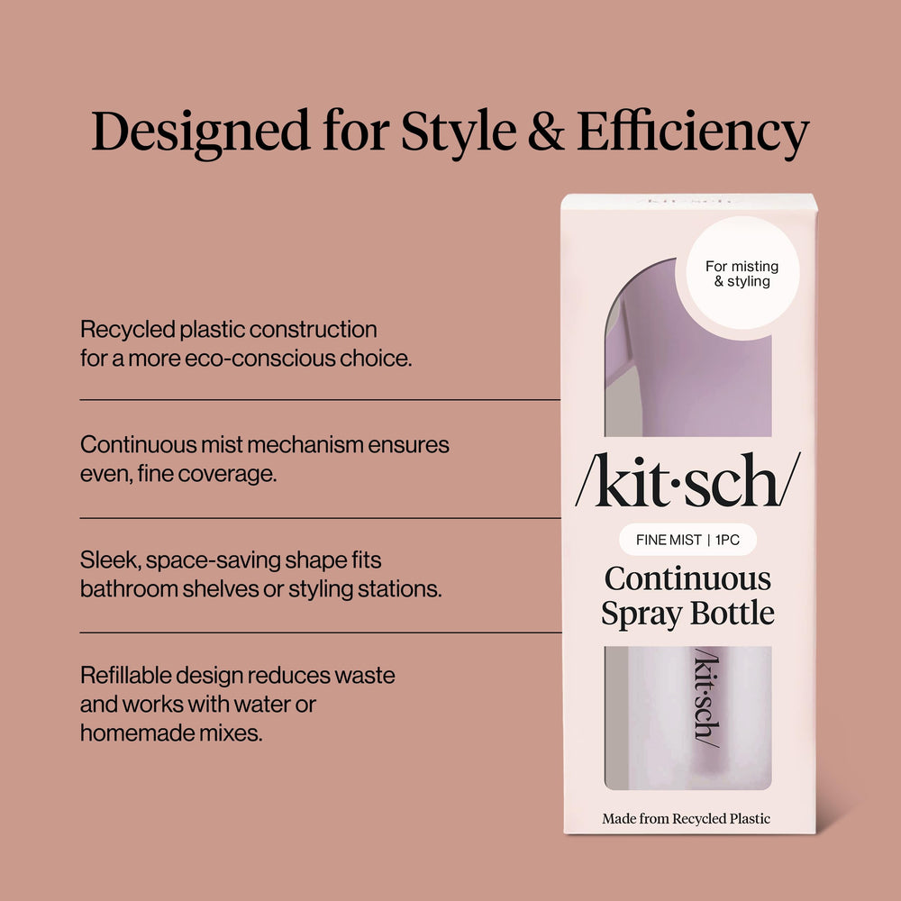 Kitsch spray bottle for plants delivering gentle, even mist.