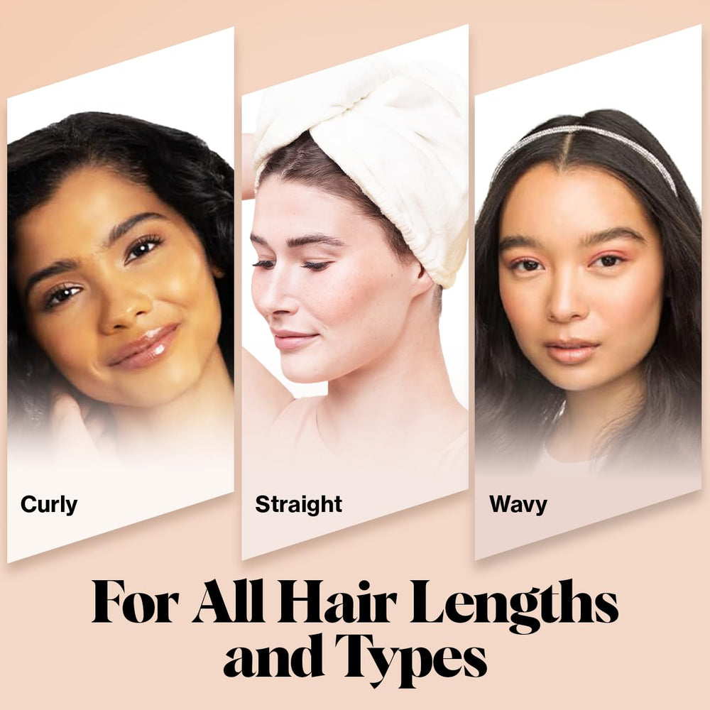 Kitsch toalla para cabello rizado, protege textura y define rizos.