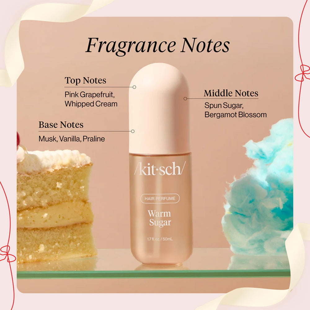 Kitsch Travel-sized 50mL bottle, compact for on-the-go fragrance.