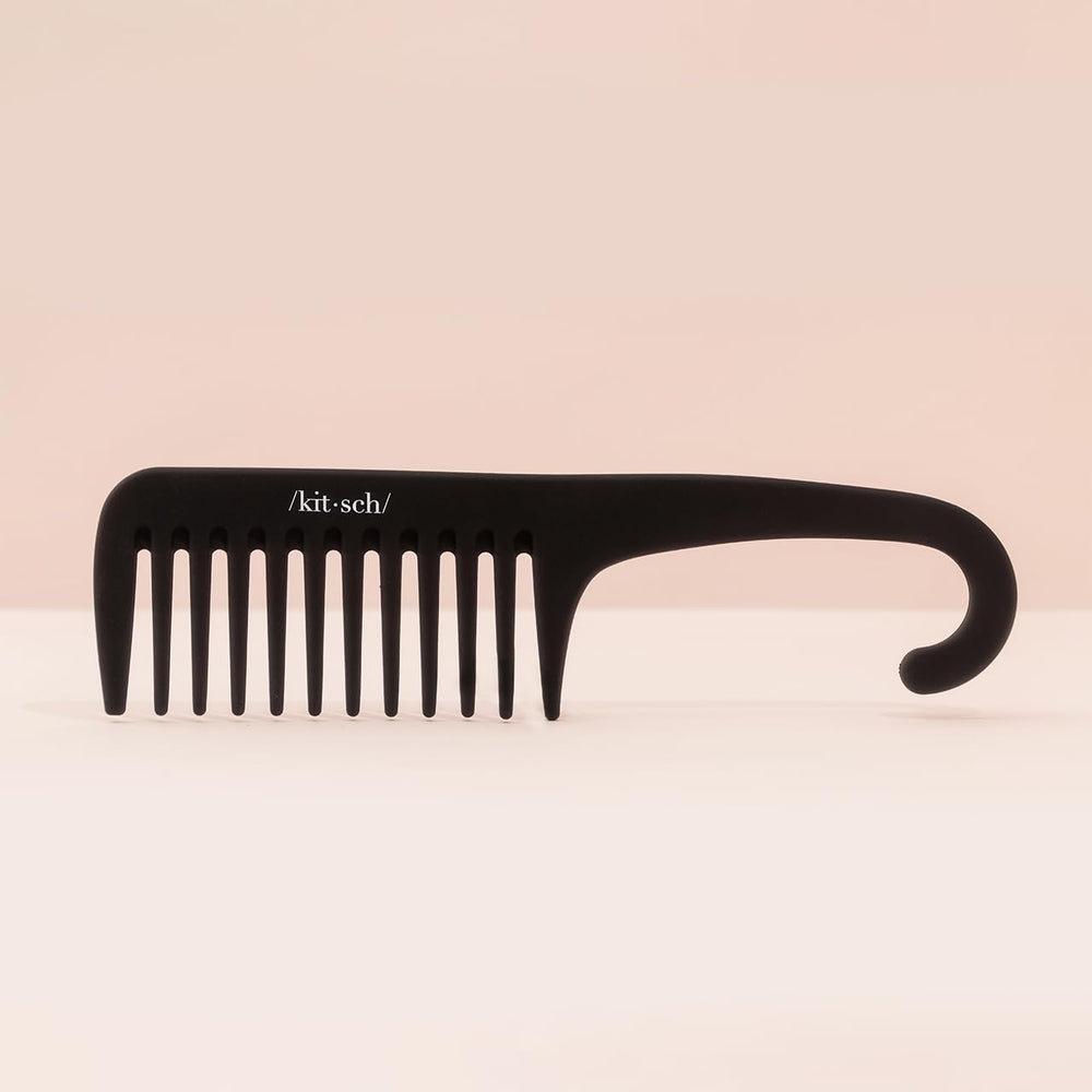 Kitsch travel-friendly detangler compact design fits in a bag
