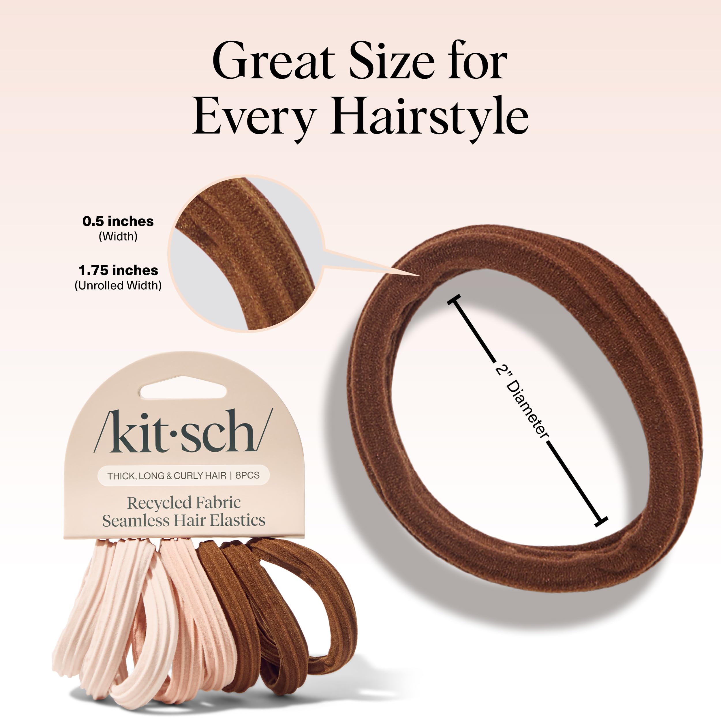Kitsch para diferentes tipos de pelo, suaves y eficaces