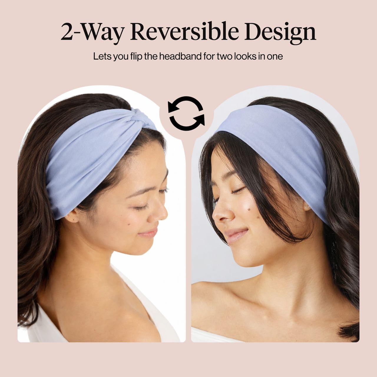 Kitsch wide headbands running, secure grip for jogging sessions.