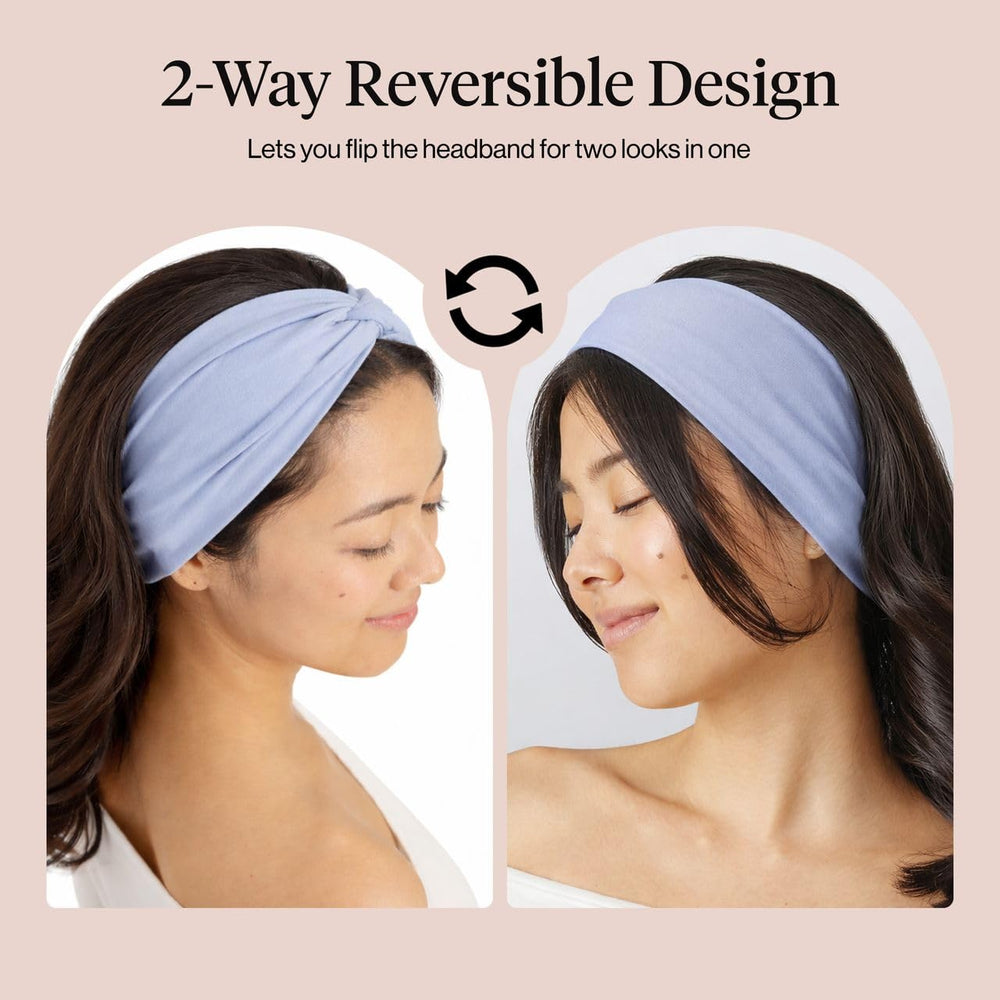Kitsch wide headbands running, secure grip for jogging sessions.