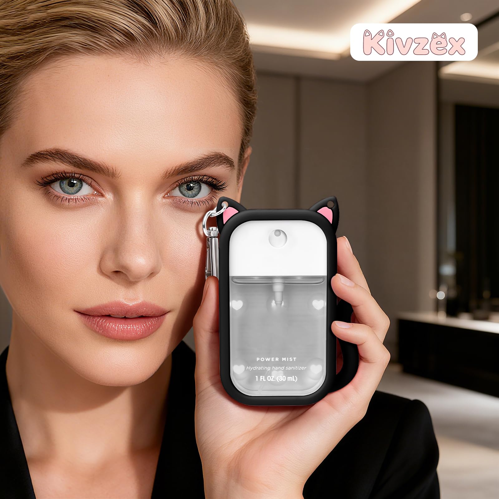 Kivzex cat silicone case travel-ready protection for everyday carry