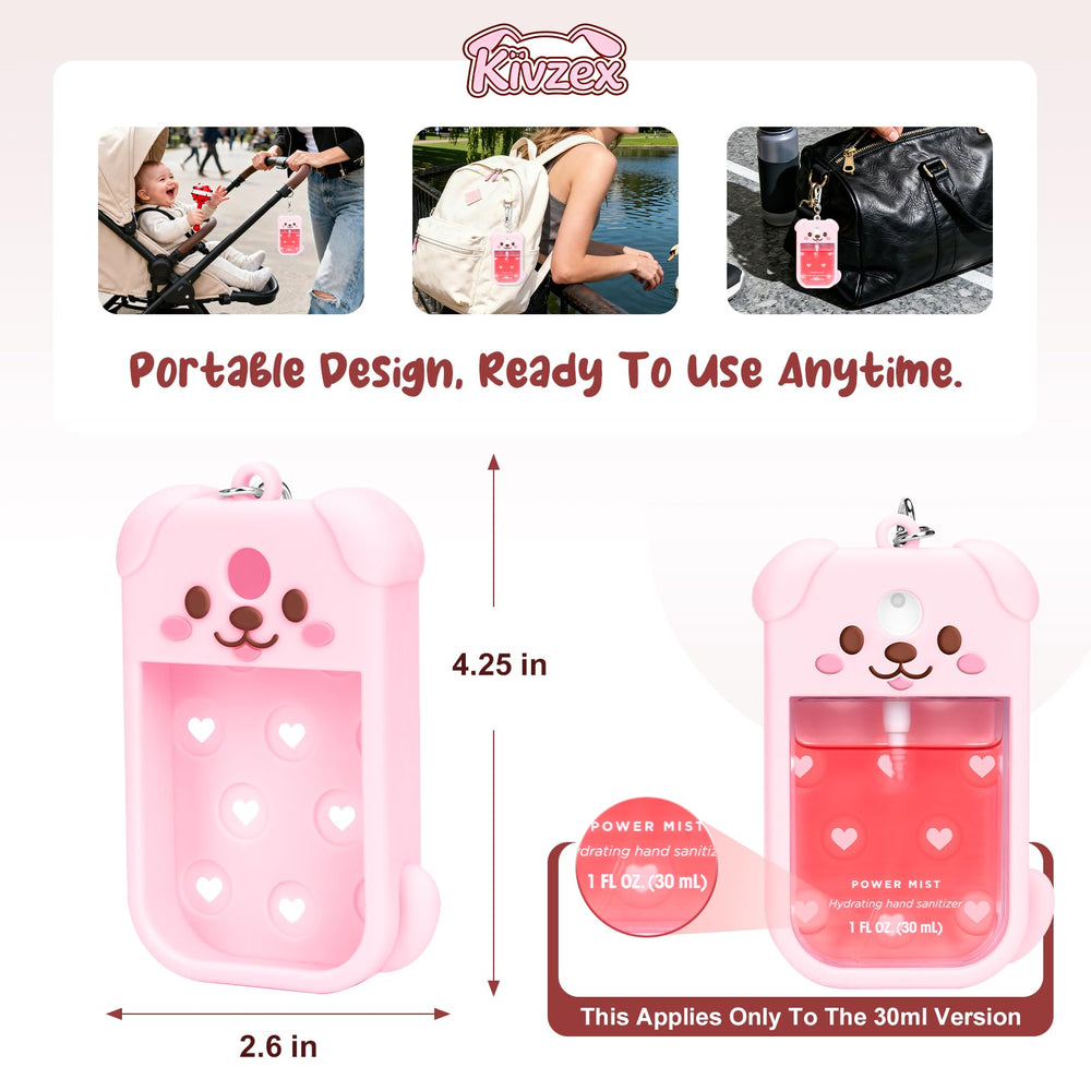 Kivzex dog charm-slot allows Crocs-style charms for personalization.