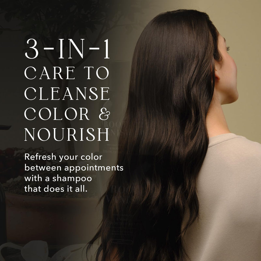 KIWABI Hair Color Shampoo is sulfate- and ammonia-free for sensitive scalps