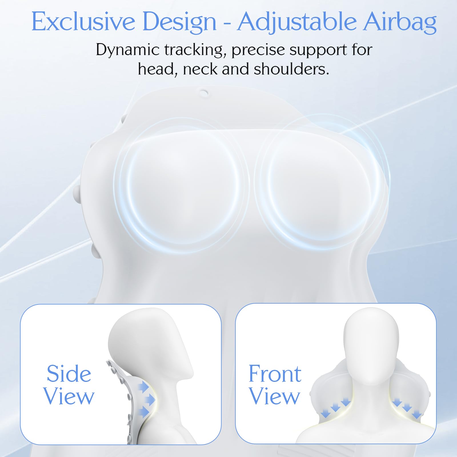 Kixcvdm bath pillow demonstrates adjustable height for personalized neck and back comfort